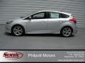 2014 Ingot Silver Ford Focus Titanium Sedan  photo #6