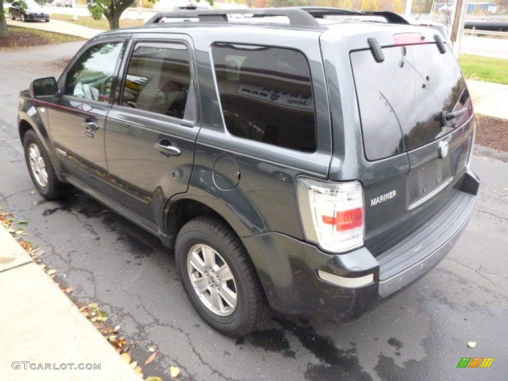2008 Mariner I4 - Tungsten Grey Metallic / Black photo #6