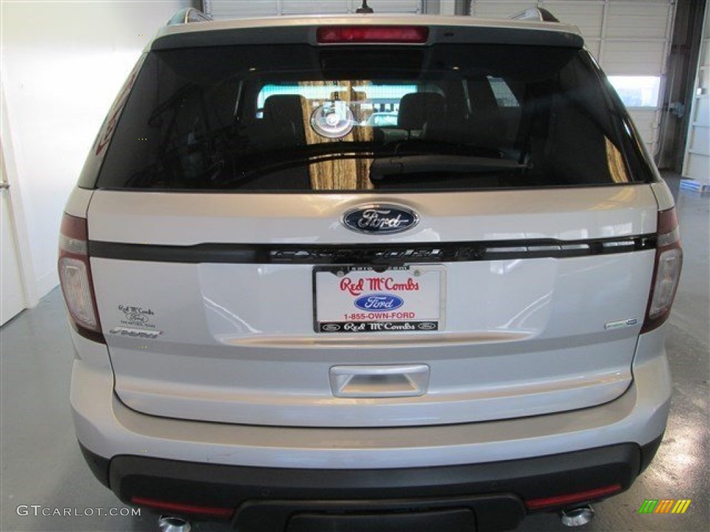 2015 Explorer Sport 4WD - Ingot Silver / Sport Charcoal Black photo #5