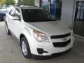 White Diamond Tricoat 2015 Chevrolet Equinox LT