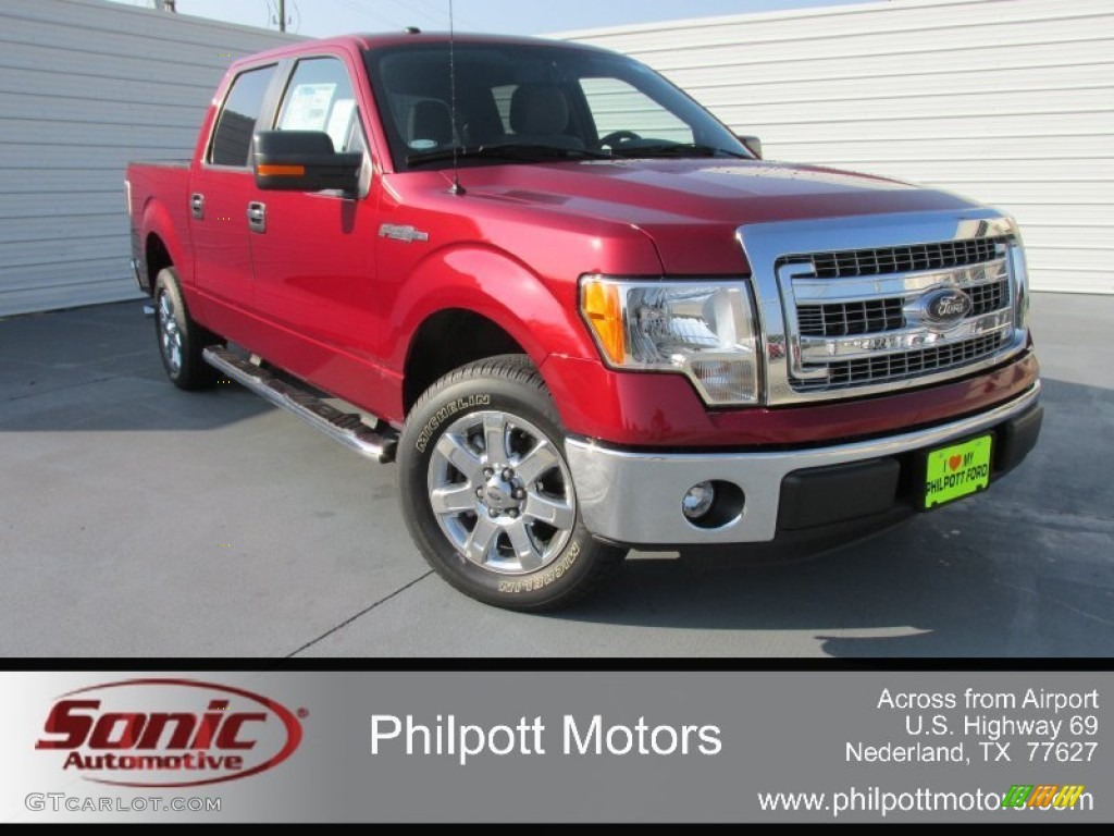 Ruby Red Ford F150