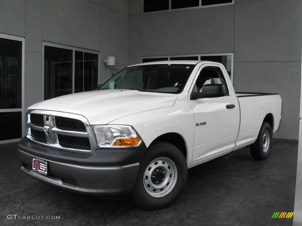 Stone White Dodge Ram 1500