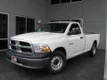 2009 Stone White Dodge Ram 1500 ST Regular Cab  photo #1