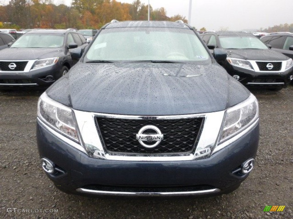 Arctic Blue Metallic 2015 Nissan Pathfinder SL 4x4 Exterior Photo #98441182