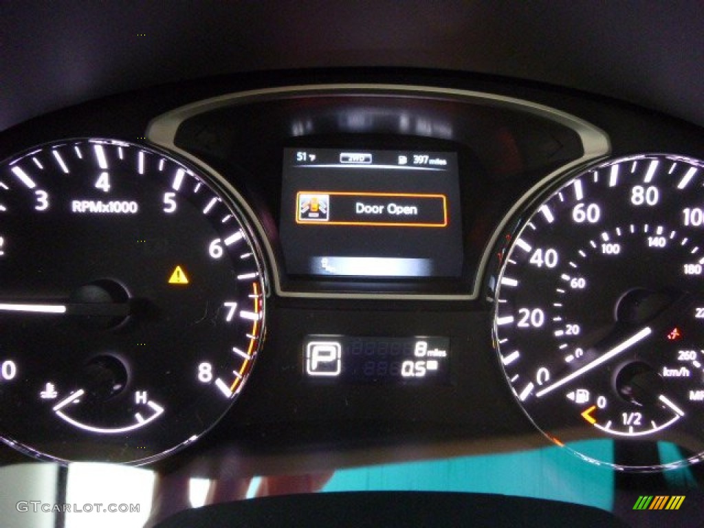 2015 Nissan Pathfinder SL 4x4 Gauges Photo #98441750