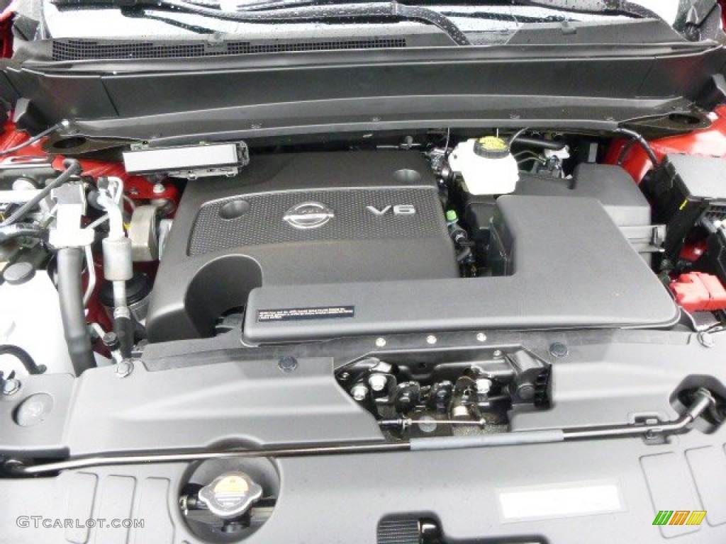 2015 Nissan Pathfinder SL 4x4 3.5 Liter DOHC 24-Valve CVTCS V6 Engine Photo #98441795