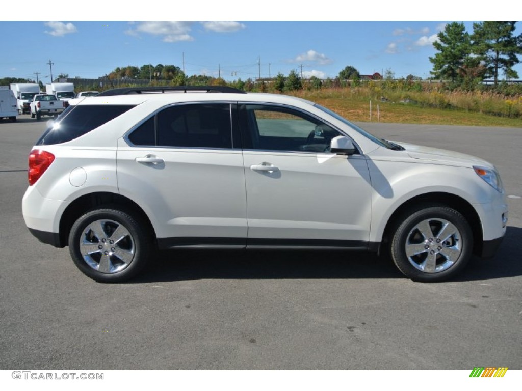 White Diamond Tricoat 2015 Chevrolet Equinox LT Exterior Photo #98444756