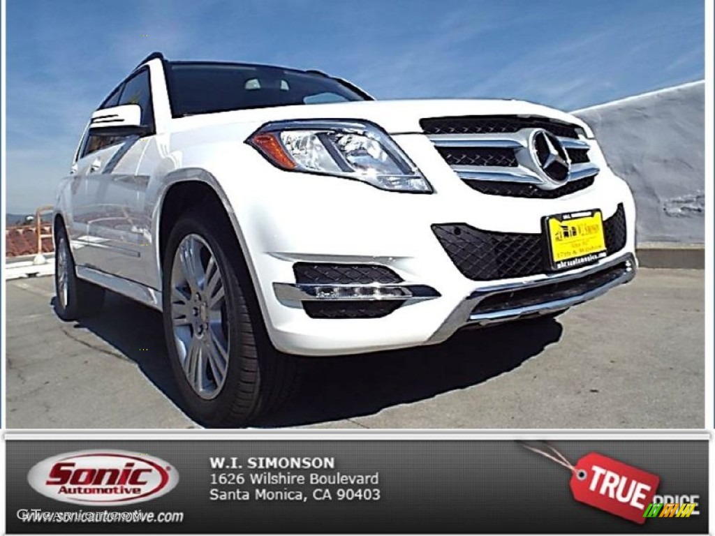 2015 GLK 250 BlueTEC 4Matic - Polar White / Black photo #1