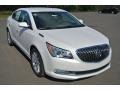 White Frost Tricoat 2015 Buick LaCrosse Leather