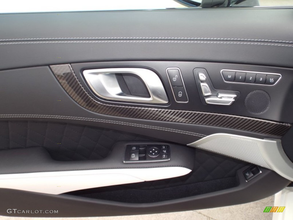 2015 Mercedes-Benz SL 63 AMG Roadster Black Door Panel Photo #98445695