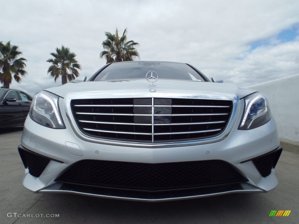 Iridium Silver Metallic 2015 Mercedes-Benz S 63 AMG 4Matic Sedan Exterior Photo #98447291