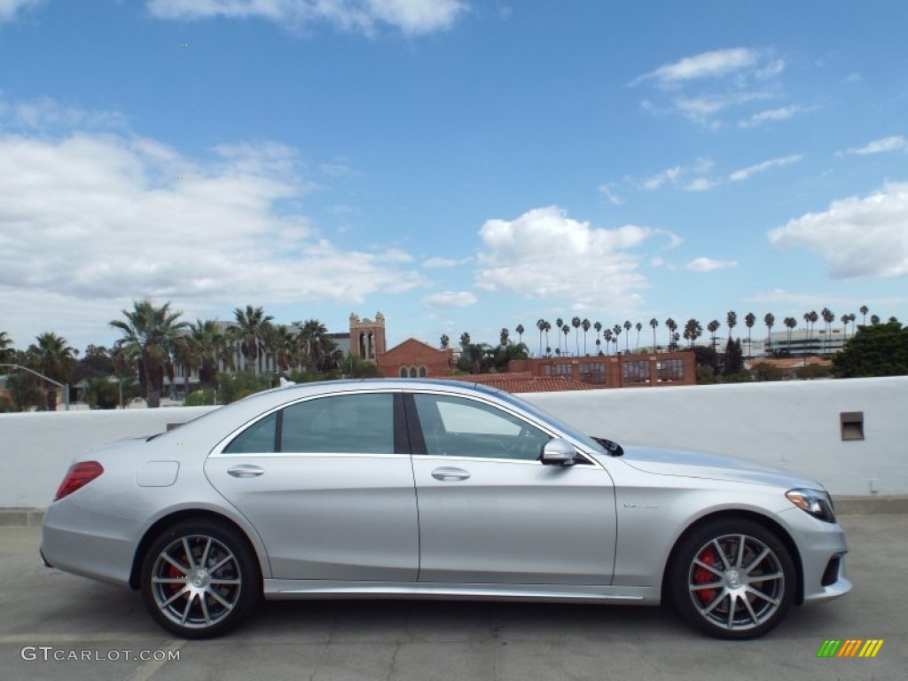 Iridium Silver Metallic 2015 Mercedes-Benz S 63 AMG 4Matic Sedan Exterior Photo #98447315