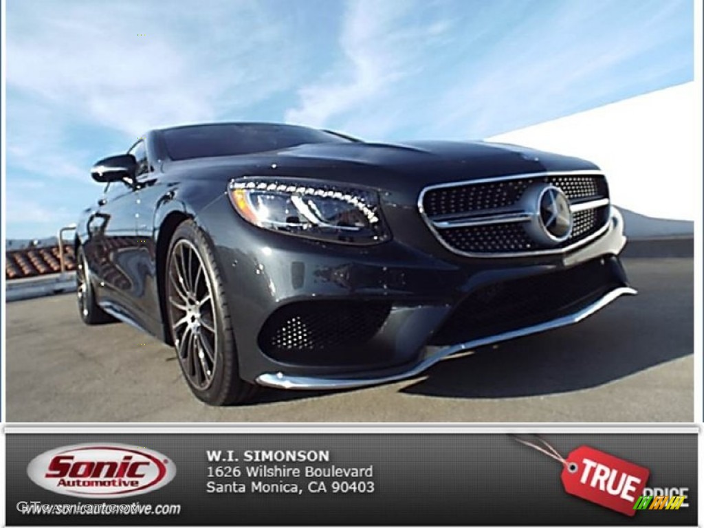 2015 Anthracite Blue Metallic Mercedes Benz S 550 4matic