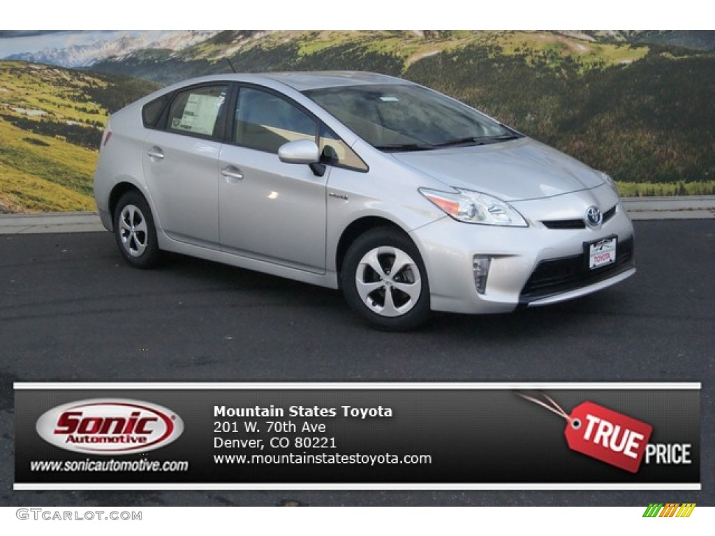 Classic Silver Metallic Toyota Prius