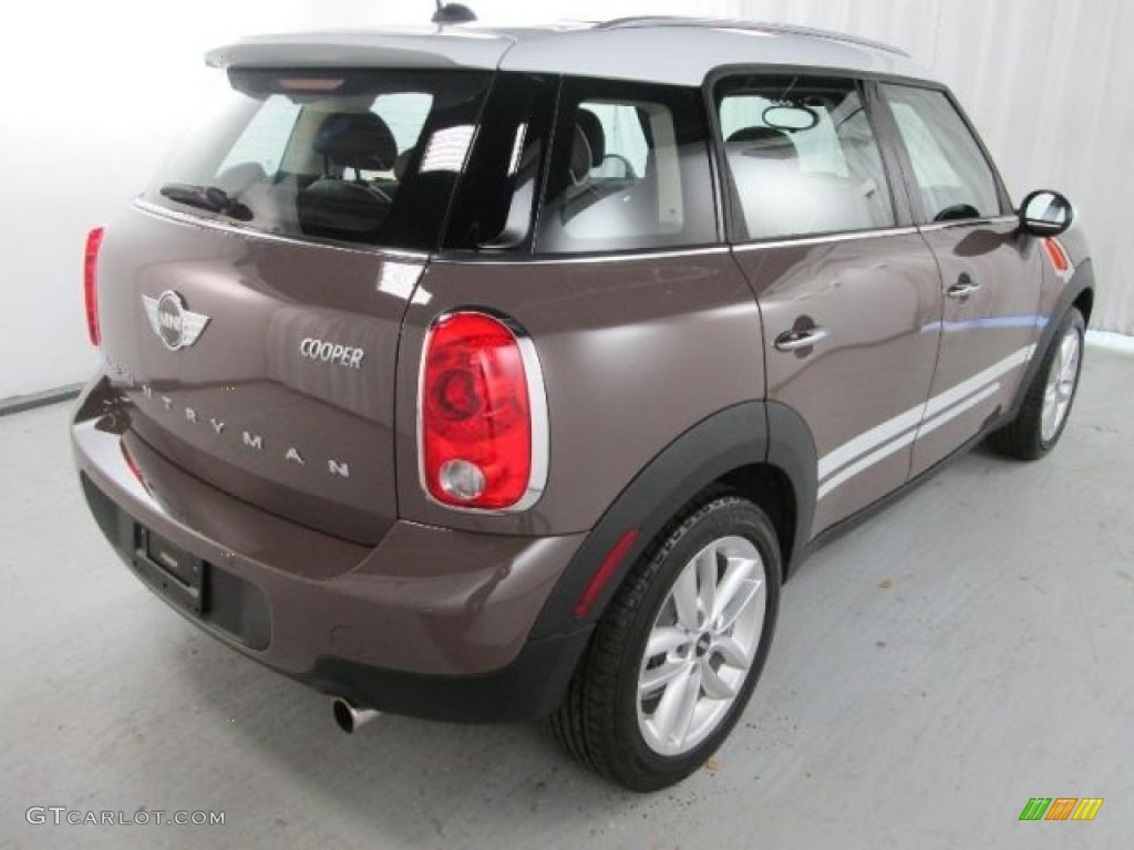 2014 Cooper Countryman - Light Coffee / Carbon Black photo #2