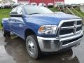 2015 Blue Streak Pearl Ram 3500 Tradesman Crew Cab 4x4 Dual Rear Wheel  photo #3