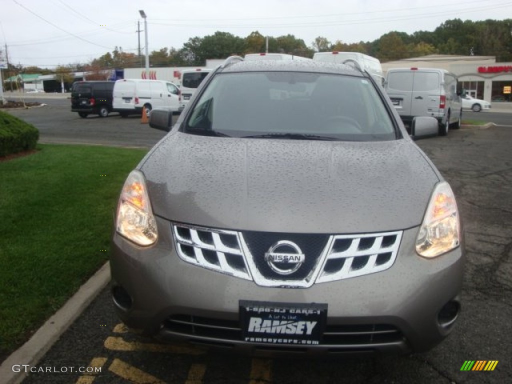 2011 Rogue SV AWD - Gotham Gray Metallic / Black photo #2