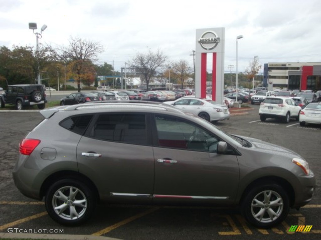 2011 Rogue SV AWD - Gotham Gray Metallic / Black photo #4