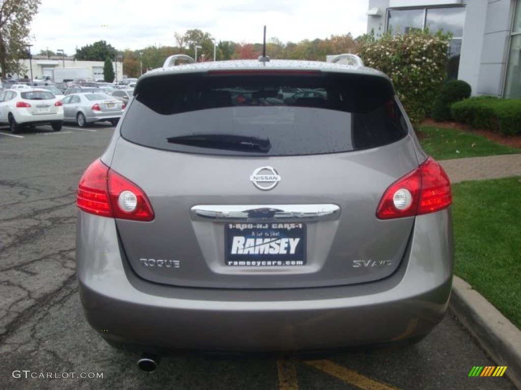 2011 Rogue SV AWD - Gotham Gray Metallic / Black photo #5