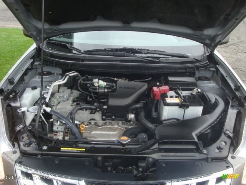 2011 Rogue SV AWD - Gotham Gray Metallic / Black photo #28