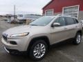 Cashmere Pearl 2015 Jeep Cherokee Limited 4x4 Exterior