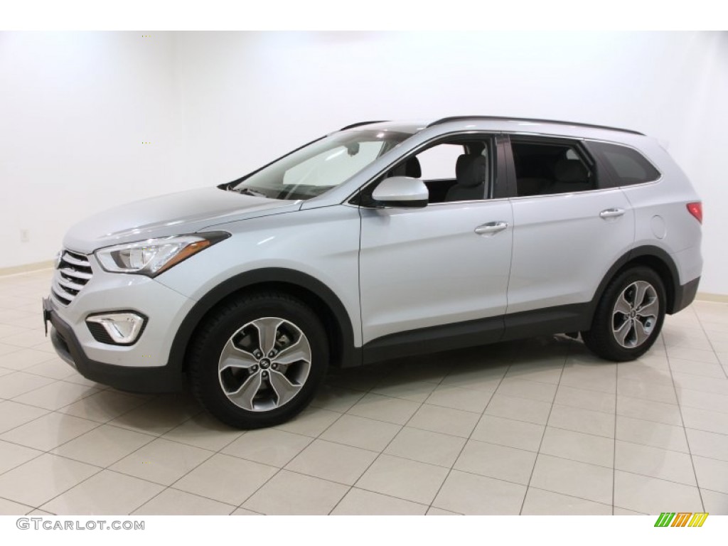 2014 Santa Fe GLS AWD - Circuit Silver / Gray photo #3