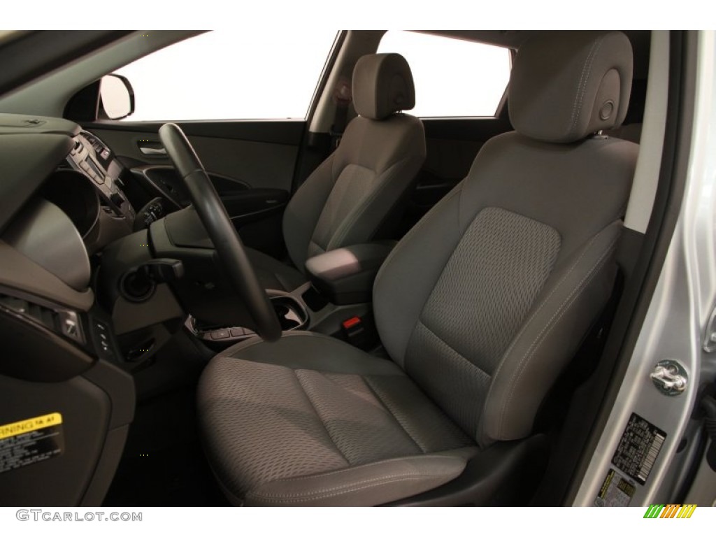 2014 Santa Fe GLS AWD - Circuit Silver / Gray photo #5