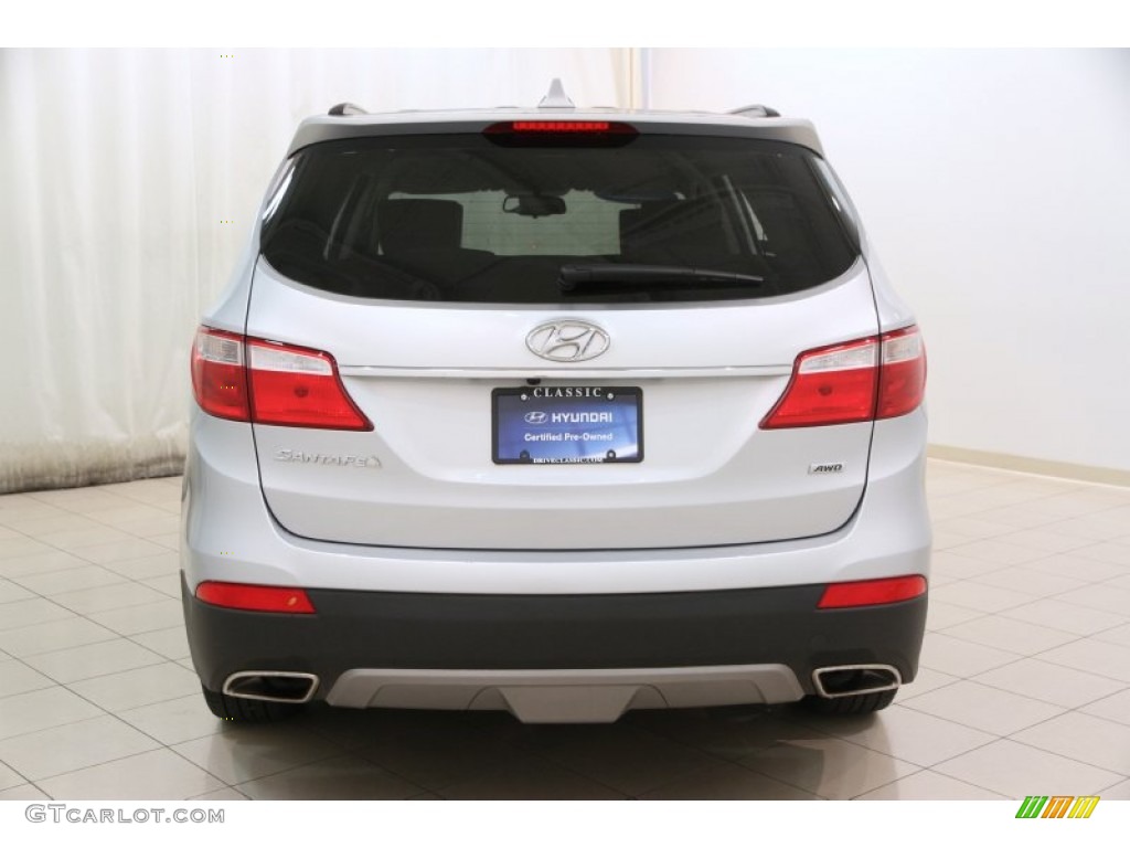 2014 Santa Fe GLS AWD - Circuit Silver / Gray photo #14