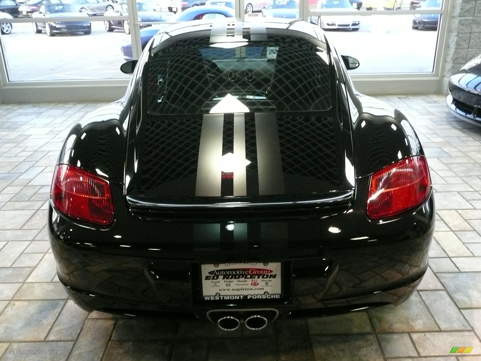 2008 Porsche Cayman S Porsche Design Edition 1, Black / Black, Rear 2008 Porsche Cayman S Porsche Design Edition 1 Parts