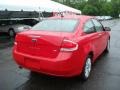 2008 Vermillion Red Ford Focus SE Coupe  photo #4