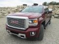 2015 Sonoma Red Metallic GMC Sierra 3500HD Denali Crew Cab 4x4  photo #2