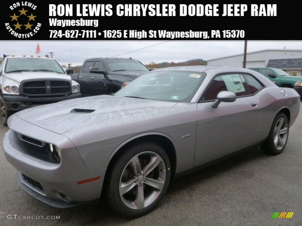 2015 Challenger R/T - Billet Silver Metallic / Black photo #1