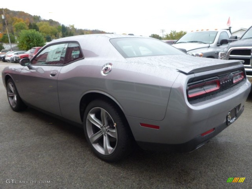 2015 Challenger R/T - Billet Silver Metallic / Black photo #2