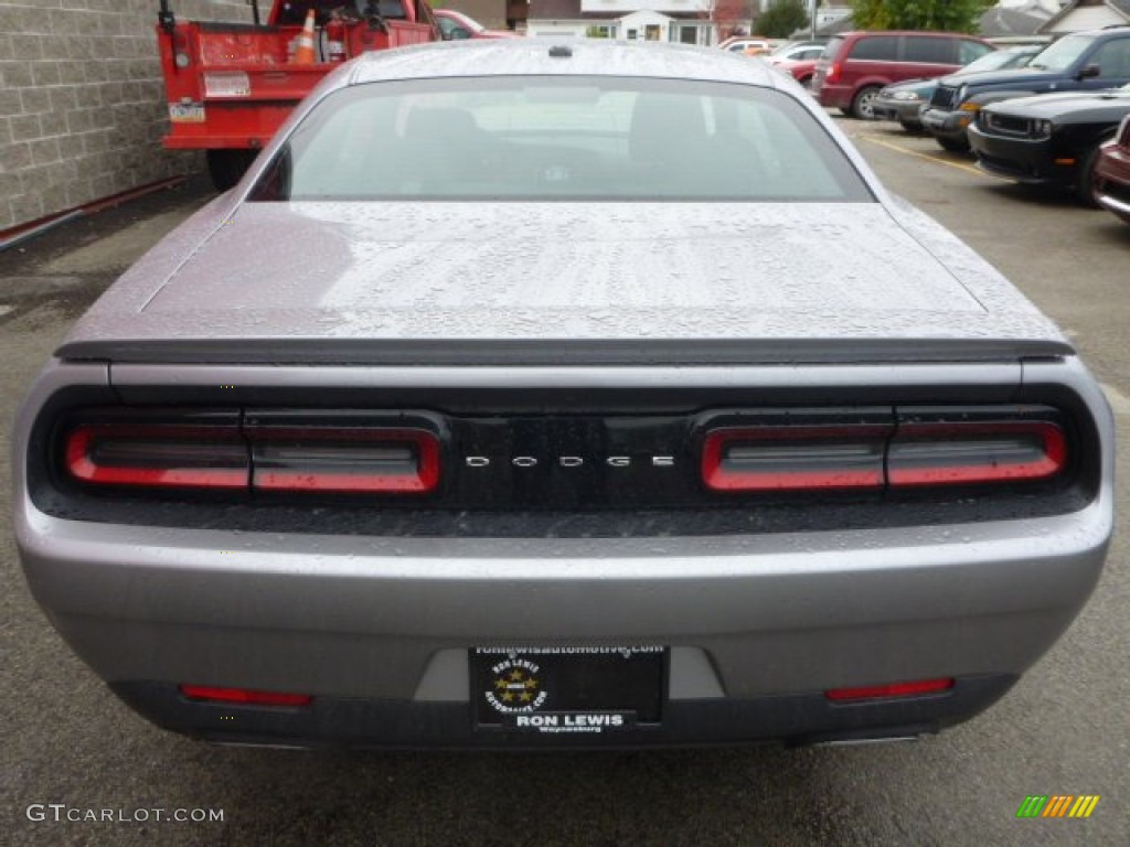 2015 Challenger R/T - Billet Silver Metallic / Black photo #3