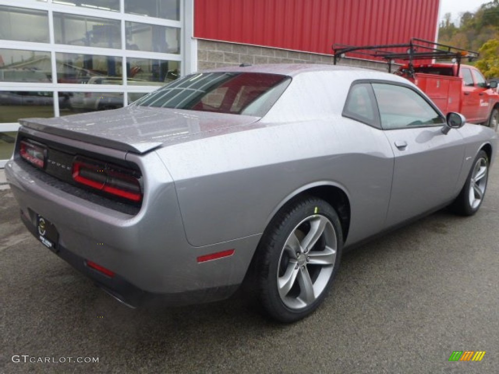 2015 Challenger R/T - Billet Silver Metallic / Black photo #4
