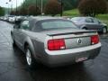 2008 Vapor Silver Metallic Ford Mustang V6 Deluxe Convertible  photo #2