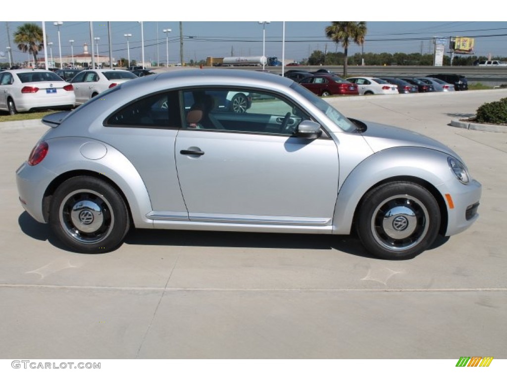 Reflex Silver Metallic 2015 Volkswagen Beetle 1.8T Exterior Photo #98455764