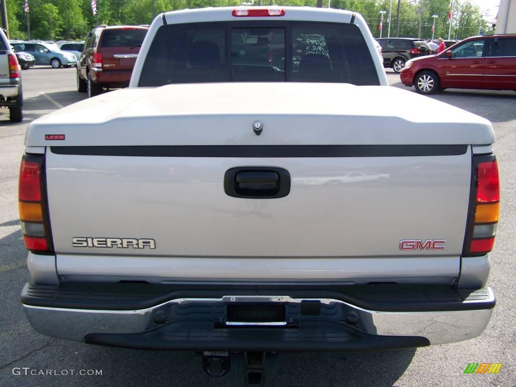 2005 Sierra 1500 SLE Crew Cab - Sand Beige Metallic / Dark Pewter photo #7