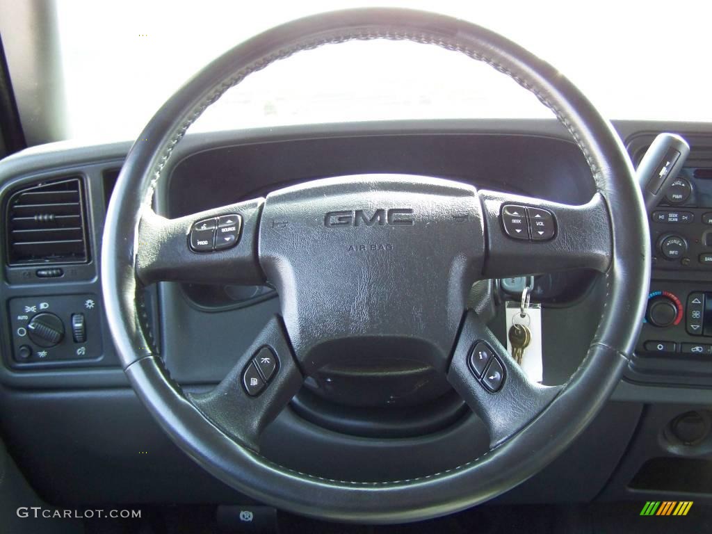 2005 Sierra 1500 SLE Crew Cab - Sand Beige Metallic / Dark Pewter photo #17