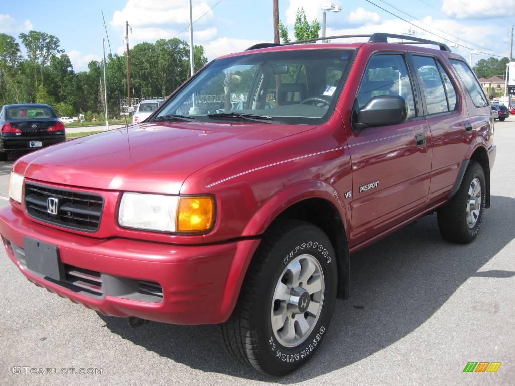 1998 Passport LX 4WD - Claret Red Pearl Metallic / Gray photo #1