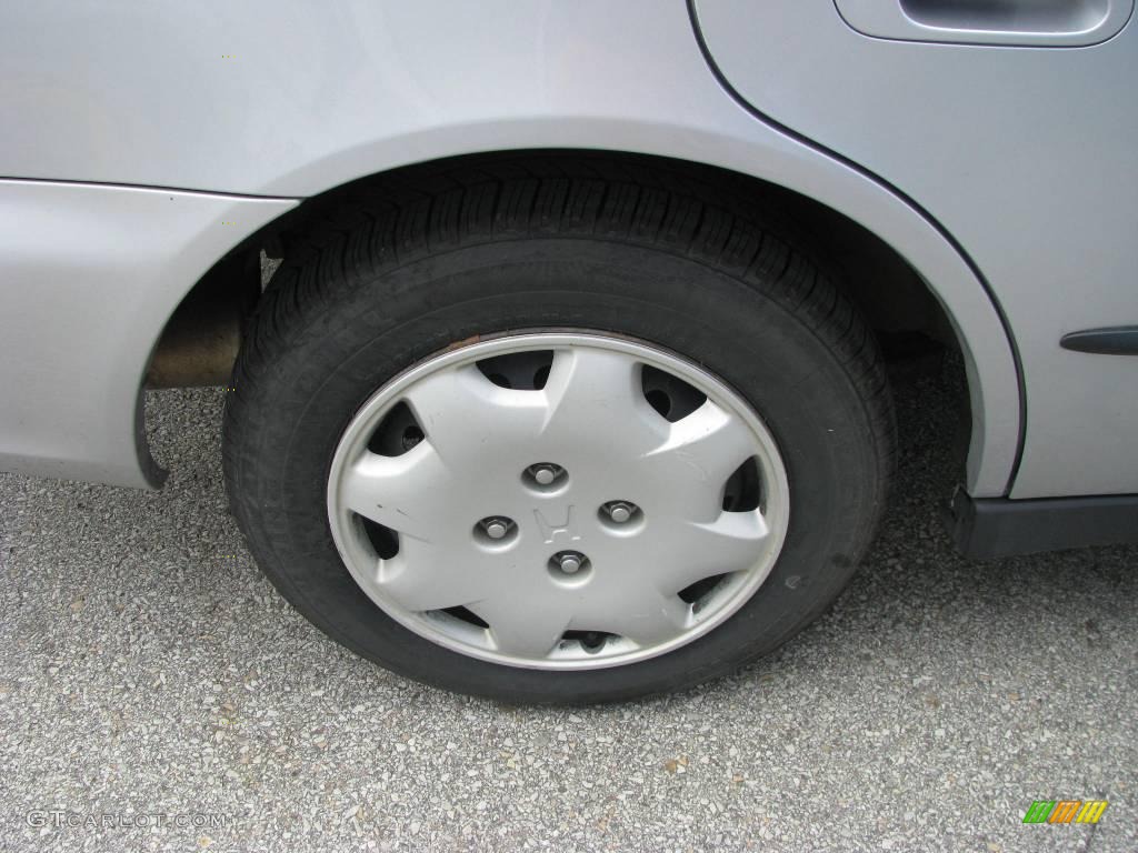 1999 Accord LX Sedan - Satin Silver Metallic / Gray photo #7