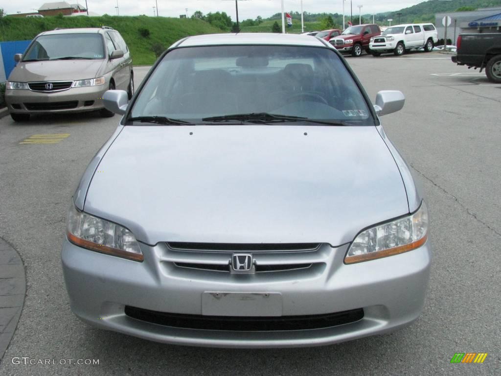 1999 Accord LX Sedan - Satin Silver Metallic / Gray photo #10