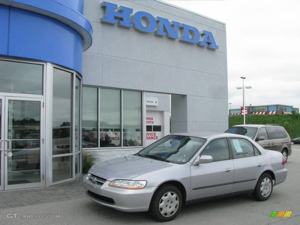 1999 Accord LX Sedan - Satin Silver Metallic / Gray photo #11
