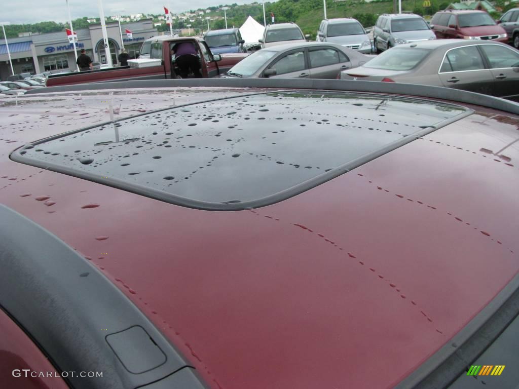 2002 CR-V EX 4WD - Chianti Red Pearl / Saddle photo #9
