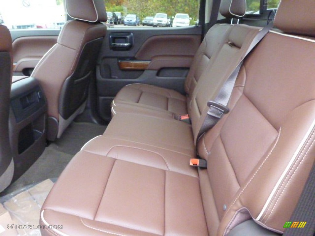 High Country Saddle Interior 2015 Chevrolet Silverado 1500 High Country Crew Cab 4x4 Photo #98462866
