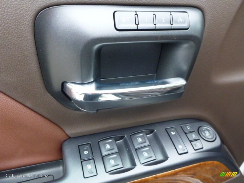 2015 Silverado 1500 High Country Crew Cab 4x4 - White Diamond Tricoat / High Country Saddle photo #13