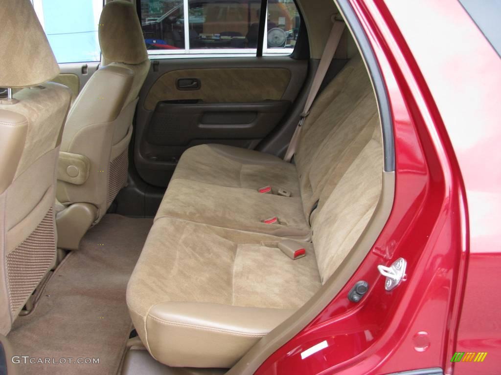 2002 CR-V EX 4WD - Chianti Red Pearl / Saddle photo #12