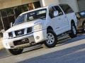 White 2006 Nissan Titan LE Crew Cab 4x4