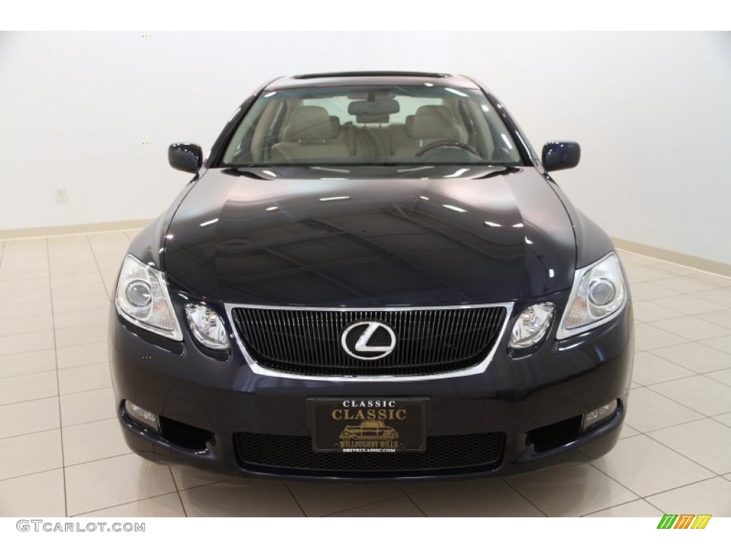 2006 GS 300 AWD - Blue Onyx Pearl / Cashmere photo #2