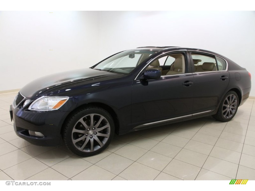 2006 GS 300 AWD - Blue Onyx Pearl / Cashmere photo #3